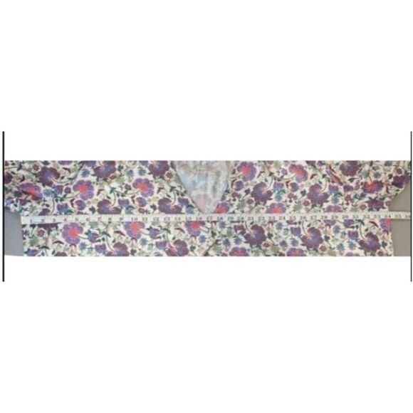 Summersalt Womens Plus Size 2XL The Cinched Waist Caftan Dress in Vintage Floral - Picture 8 of 14